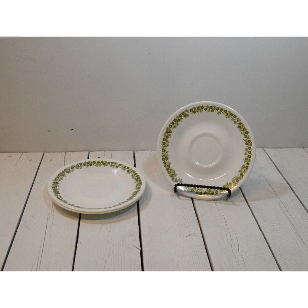 Vintage Corelle Spring Blossom Saucer Plates
